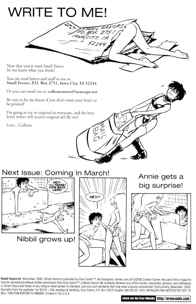 Small Favors Issue #1 ENG page 3 full