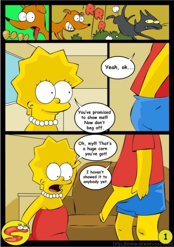 Lisa the Mum (The Simpsons) cover