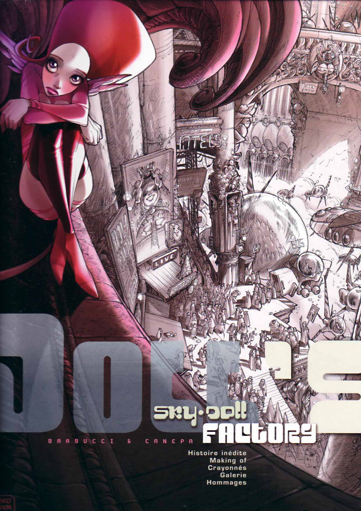 Sky Doll - Factory Art Book page 1 full