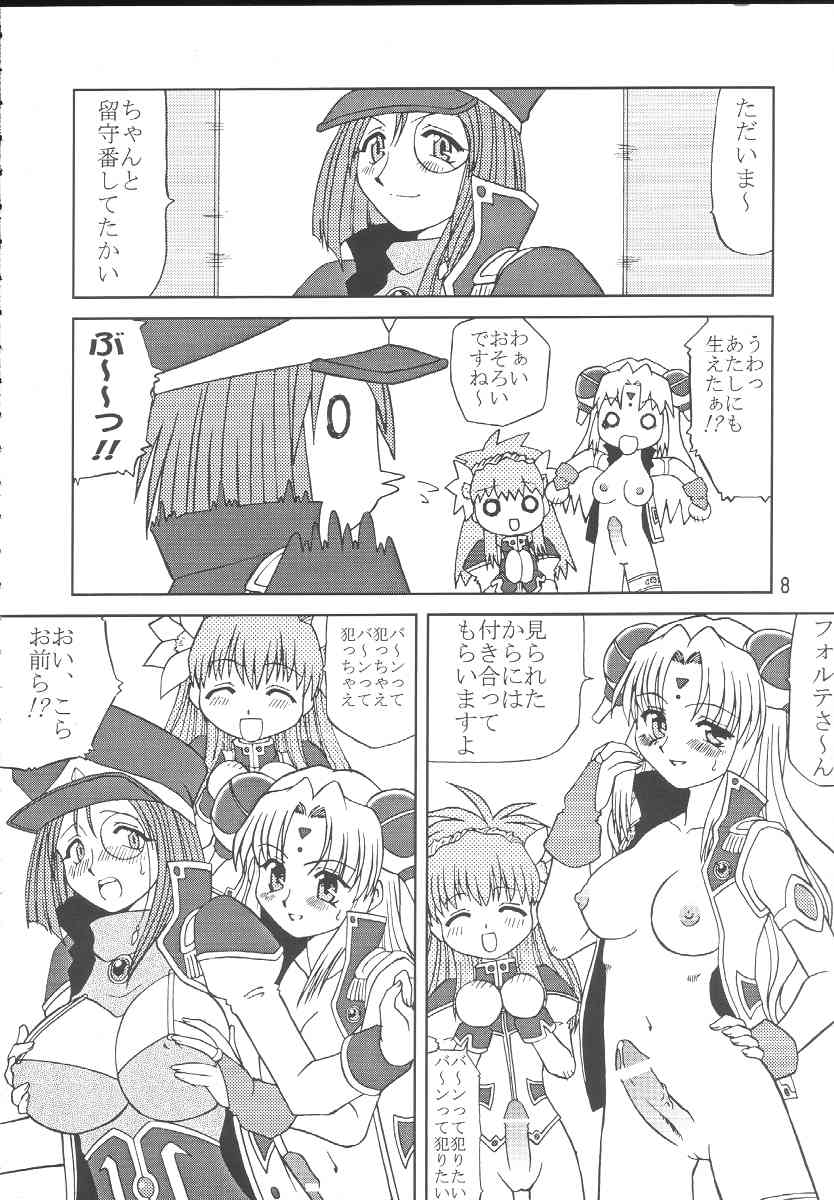 Galaxy Angel Fanbook Doki Doki Chou Gentei Babanga Ban page 7 full