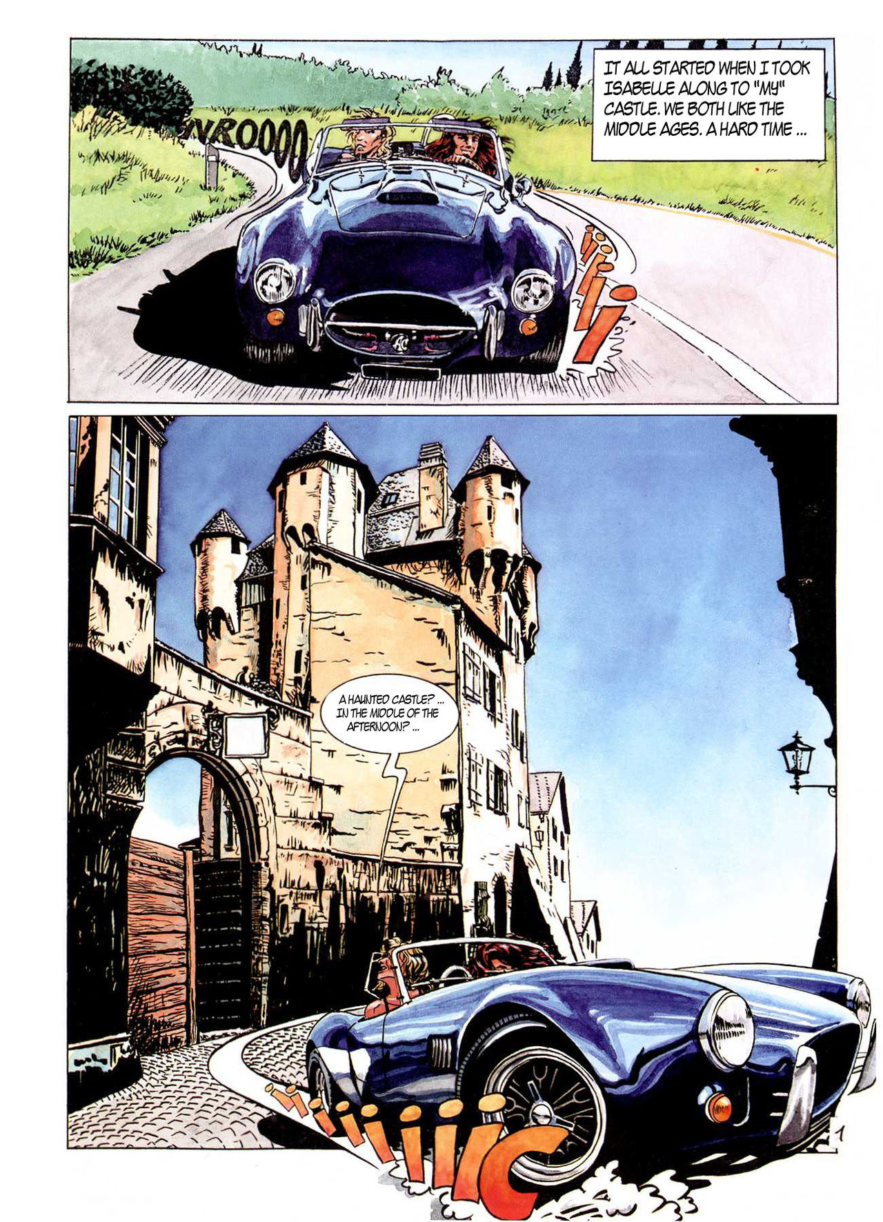 The Adventures of Laura: The Castle Of Dolls page 1 full