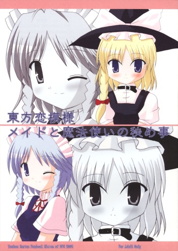 (CR36) [DPS no Doreitachi (Monji)] Touhou Koimoyou - Maid to Mahoutsukai no Himegoto (Touhou Project) cover