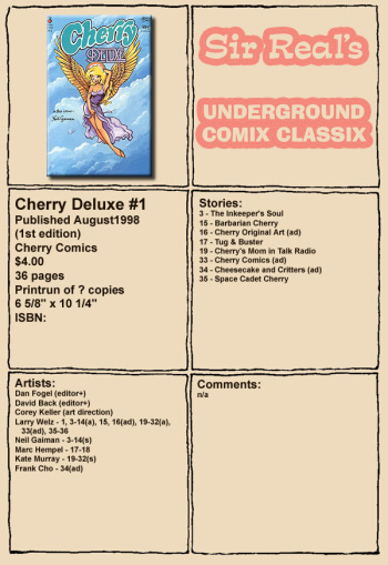 Cherry Deluxe #1 ENG (incest) cover
