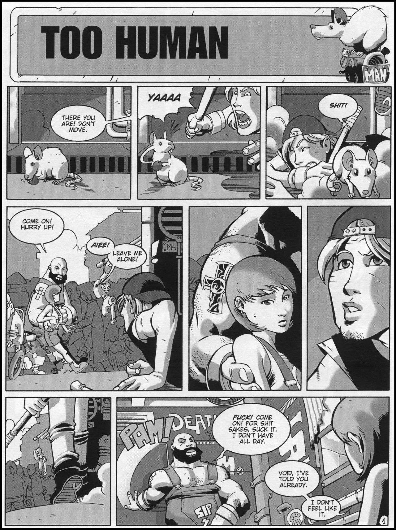 Flesh & Metal - Volume #1 page 10 full