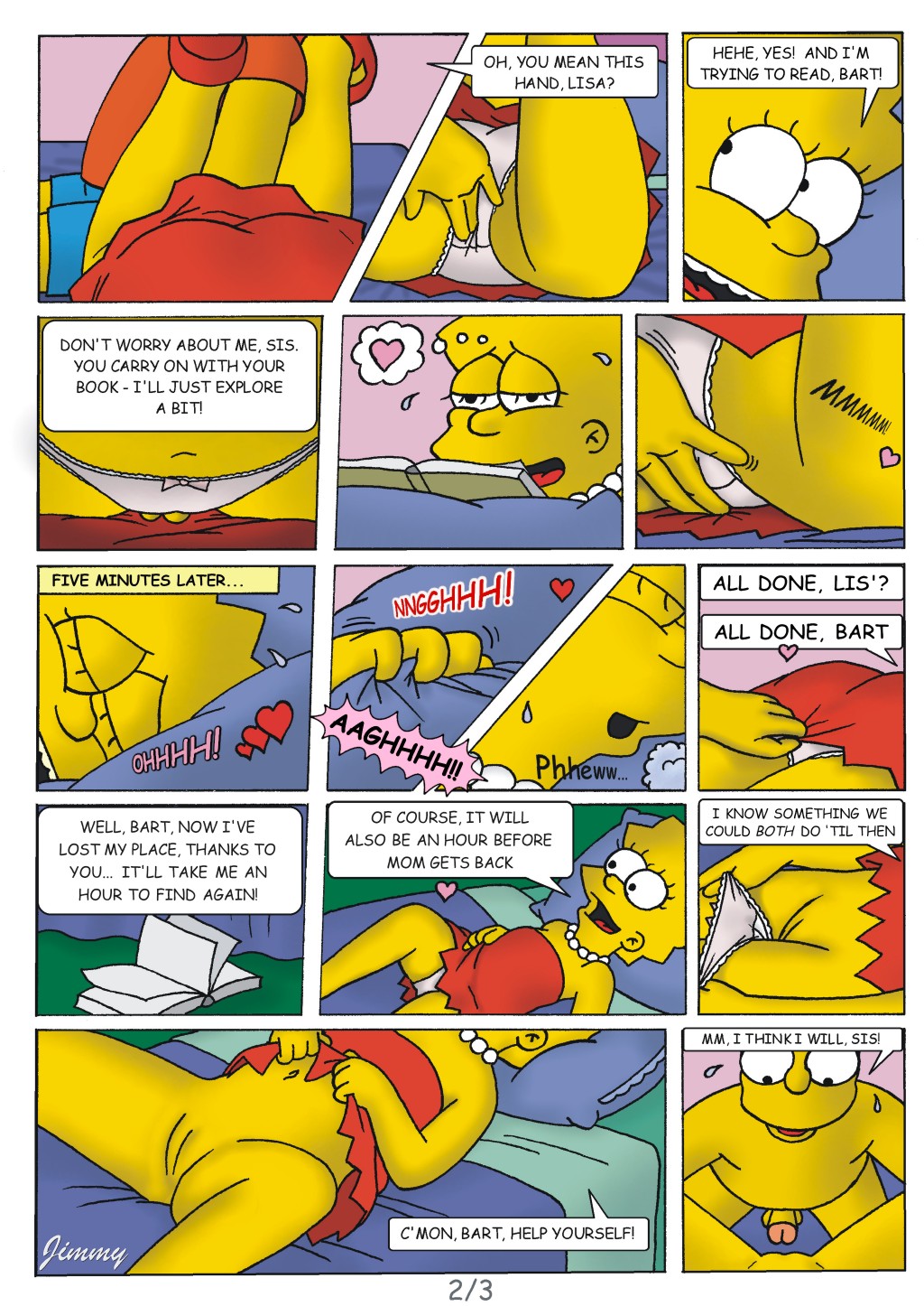 Simpsons Comic & Another Night at the Simpsons page 2 full