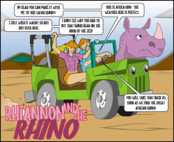 Rhiannon and the Rhino