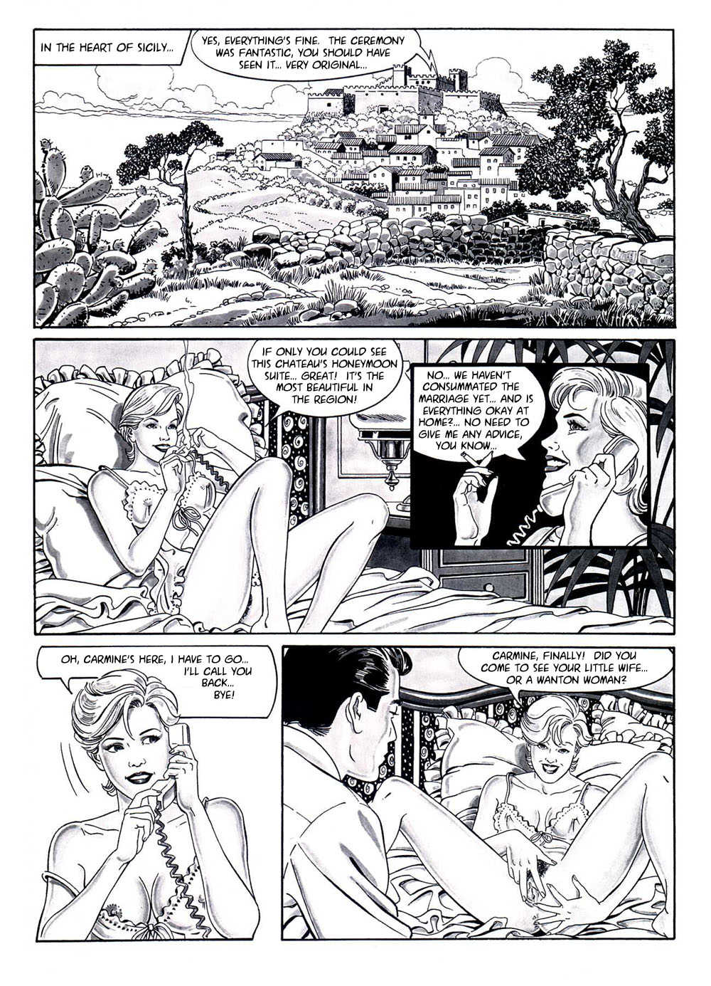 Training and Punishment: Honeymoon In Sicily page 2 full