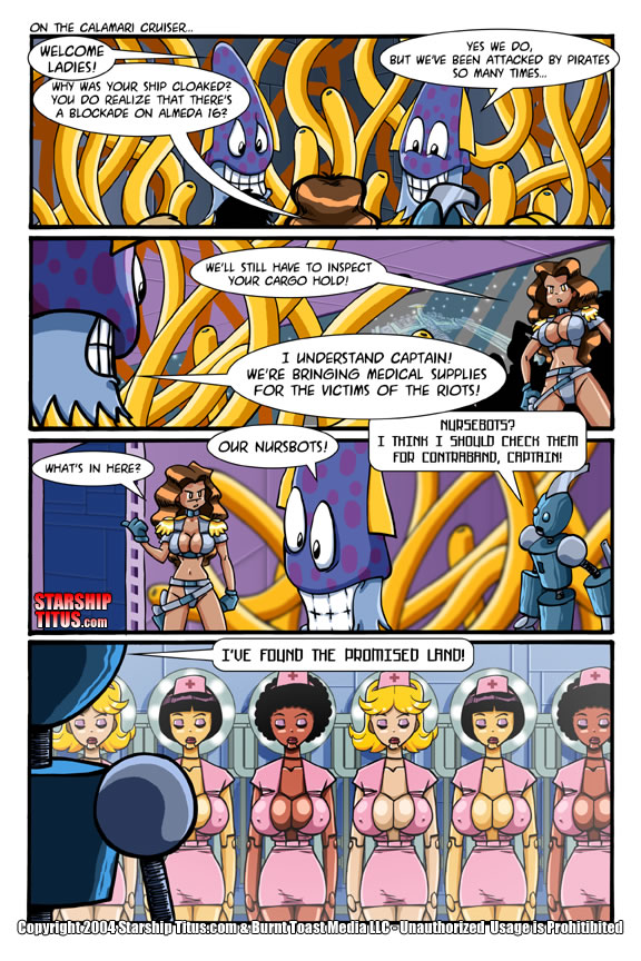 Starship Titus #6 - Fishy Business page 10 full