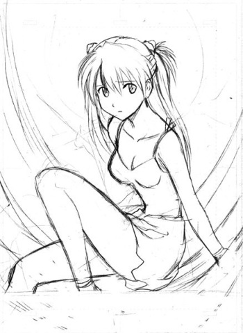 Evangelion - Asuka Molester cover