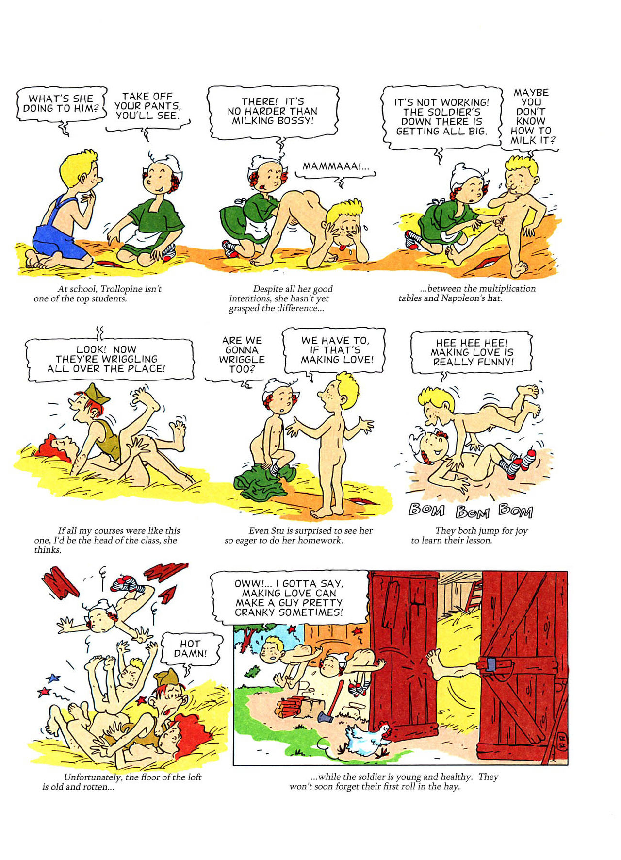 Le Petit Monde de Pétassine | The Little World of Trollopine page 9 full