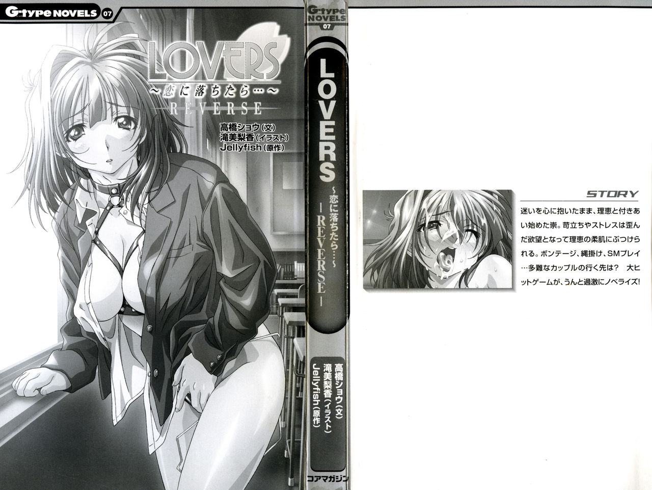 LOVERS ~ Koi ni Ochitara... ~ REVERSE Full Color Illust Shuu Doukon Tokubetsu Ban page 2 full