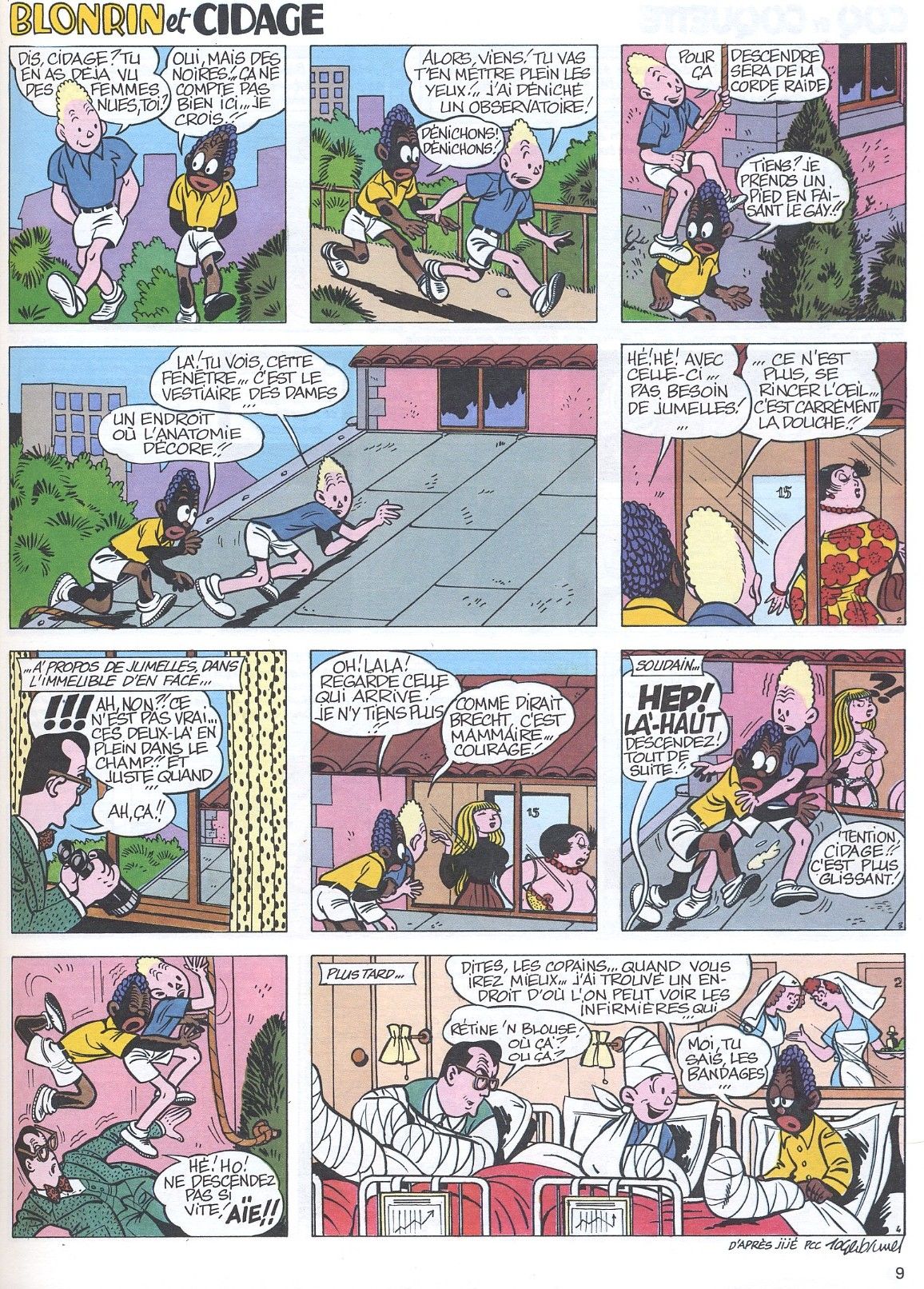 Pastiches 3 - école franco-belge page 11 full
