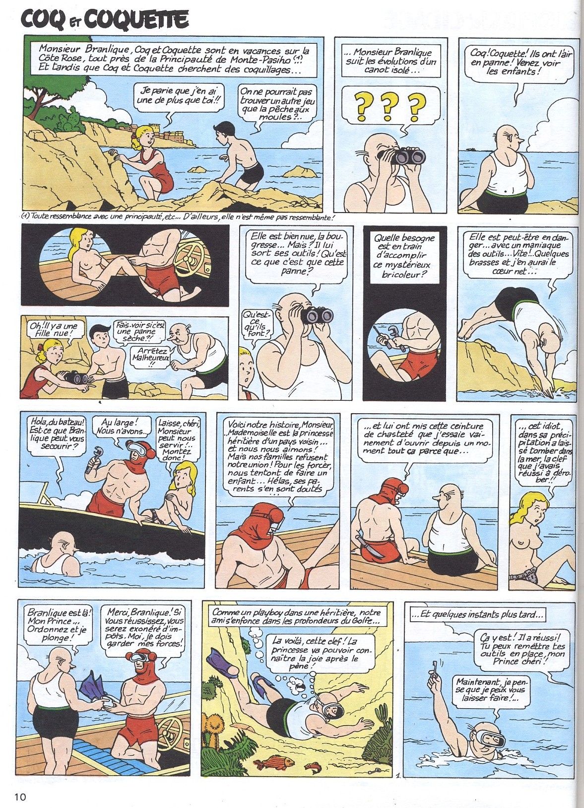 Pastiches 3 - école franco-belge page 12 full