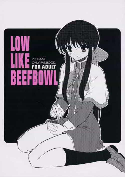 LOW LIKE BEEFBOWL page 1 full