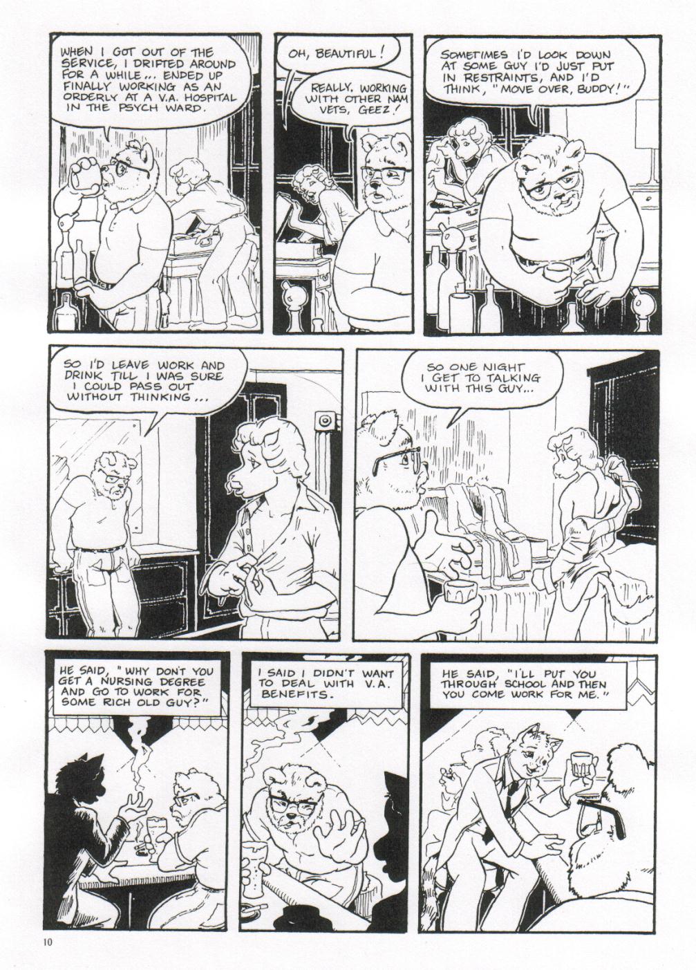 Omaha the Cat Dancer - Volume #2 page 11 full