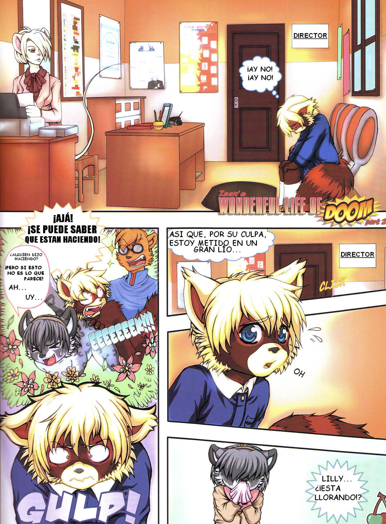 Zeak&acute;s Wonderful Life of Doom 2 - Spanish page 1 full