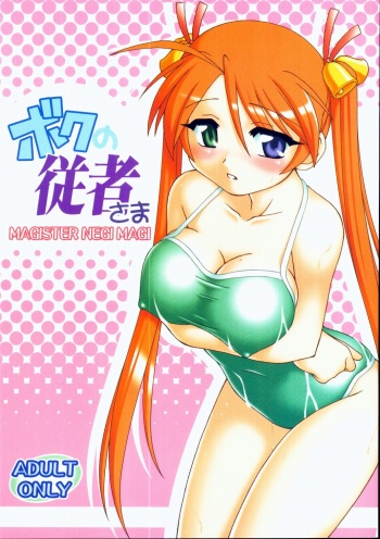 (C71) [ARCTIC PAN (Shaa Peipei)] Boku no Juusha-sama (Mahou Sensei Negima!) cover