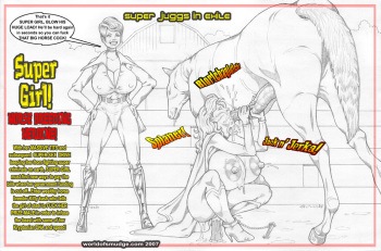 [Smudge] Horse Breeding Heroine! (Superman) cover
