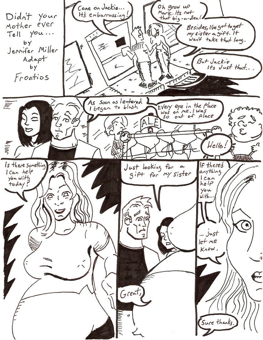 Didn't Your Mother Ever Tell You... page 1 full