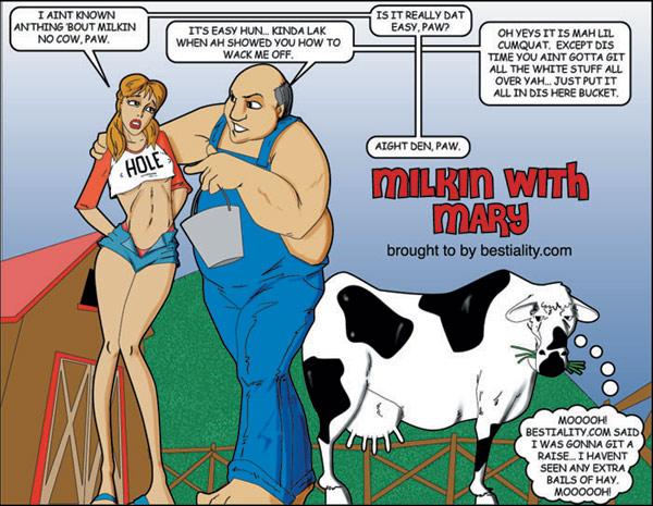 Milkin With Mary page 1 full