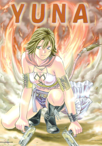 [Human High-Light Film (Jacky Knee de Ukashite Punch x2 Summer de GO!)] YUNA (Final Fantasy X-2) [English] cover