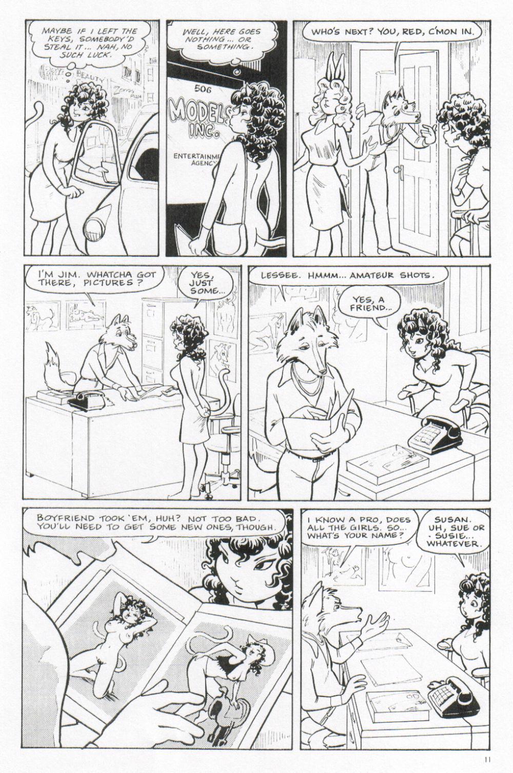 Omaha the Cat Dancer - Volume #3 page 11 full