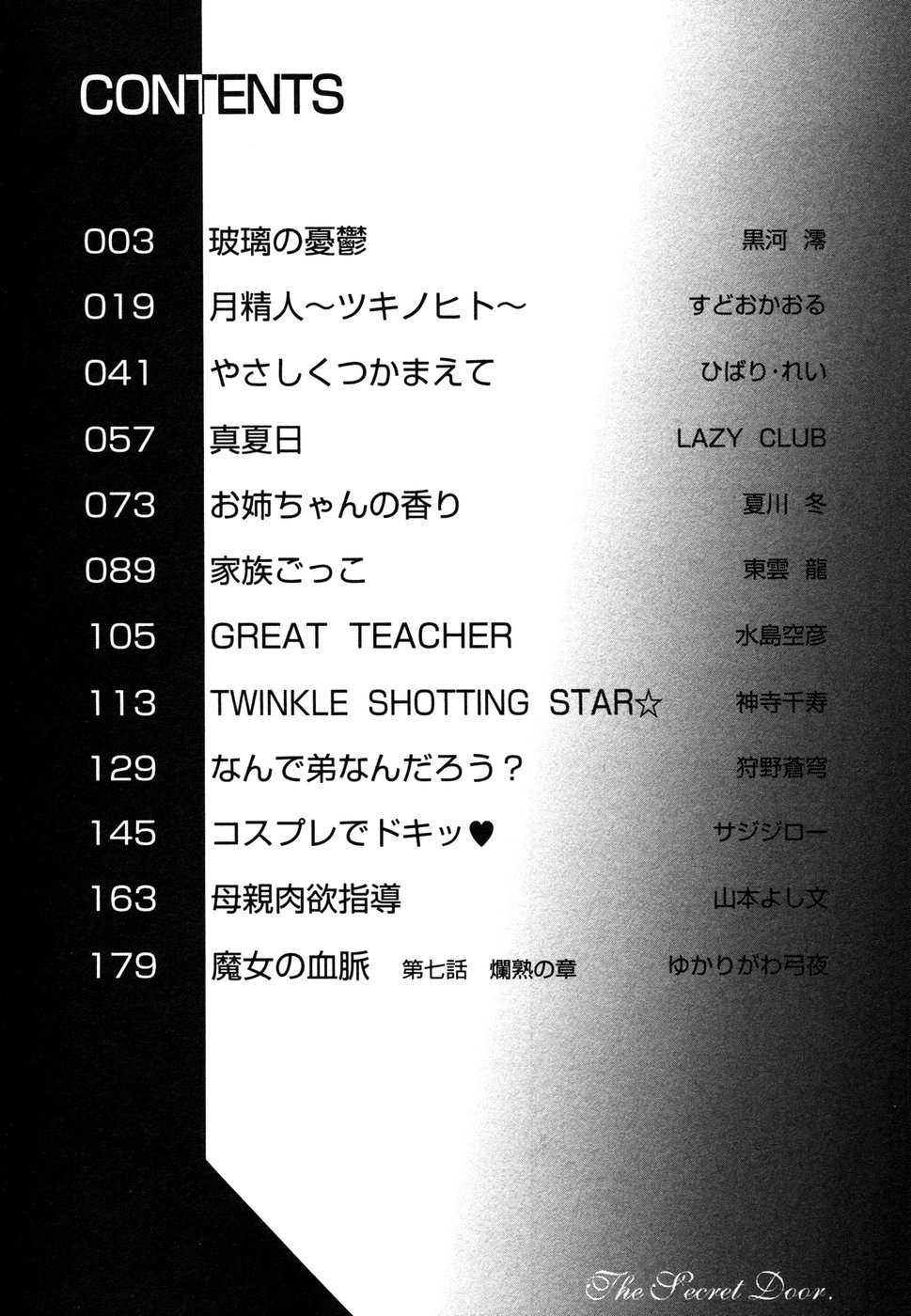 Himitsu no Tobira Vol.10 page 5 full
