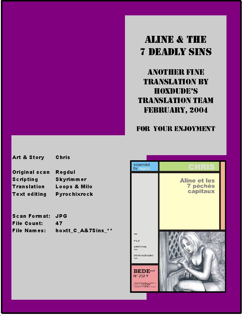 Aline & The 7 Deadly Sins page 1 full