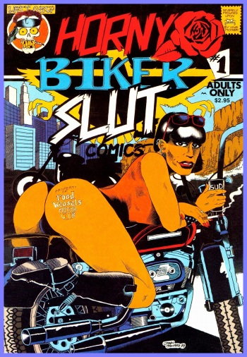 [John Howard] Horny Biker Slut #1 cover