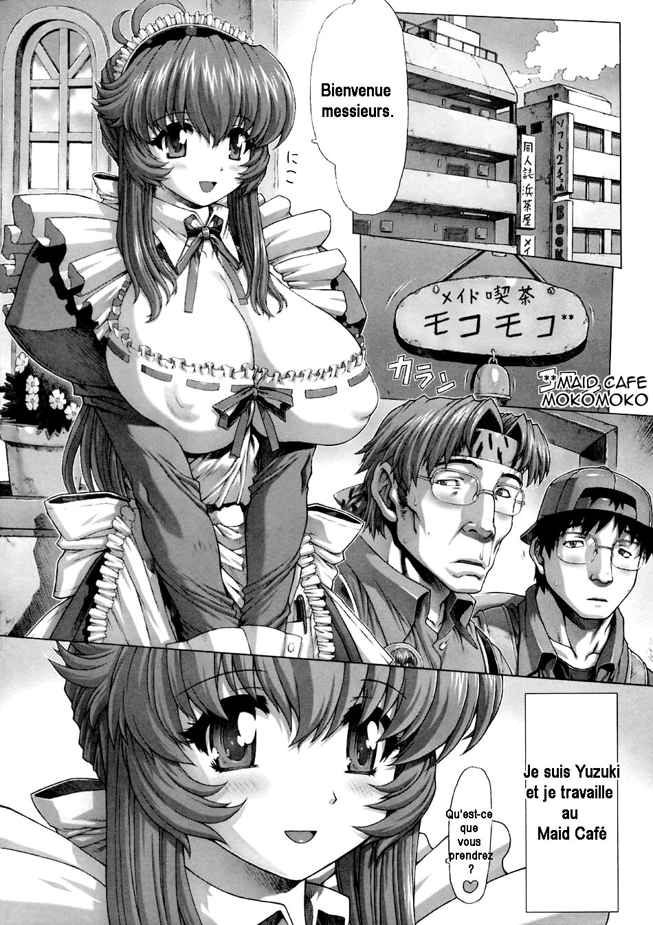 Bakunyuu Maid Kari Zenpen | Huge Breasted Maid Hunt page 3 full