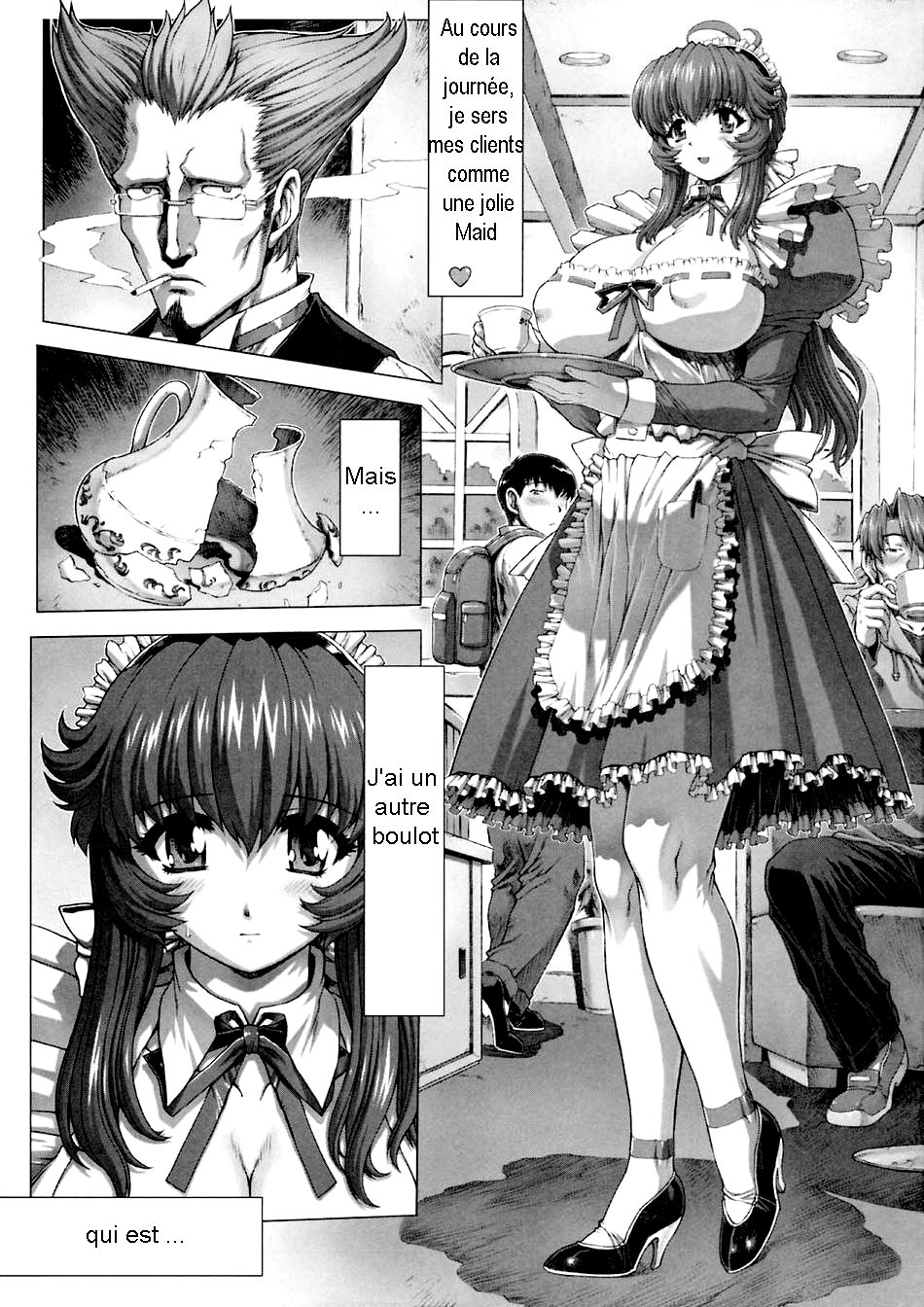 Bakunyuu Maid Kari Zenpen | Huge Breasted Maid Hunt page 4 full