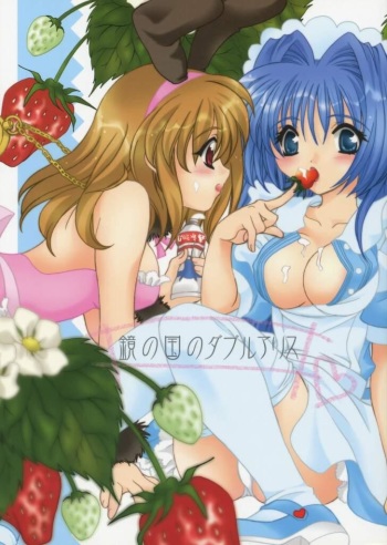 (CR33) [Yuugen Wakusei, Celestial Eden (Oozawa Mitsuki)] Kagami no Kuni no Double Alice (Kanon) cover