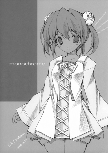 (SC29) [Lili Marleen (Kinohara Hikaru)] monochrome (Mahou Shoujo Lyrical Nanoha) cover
