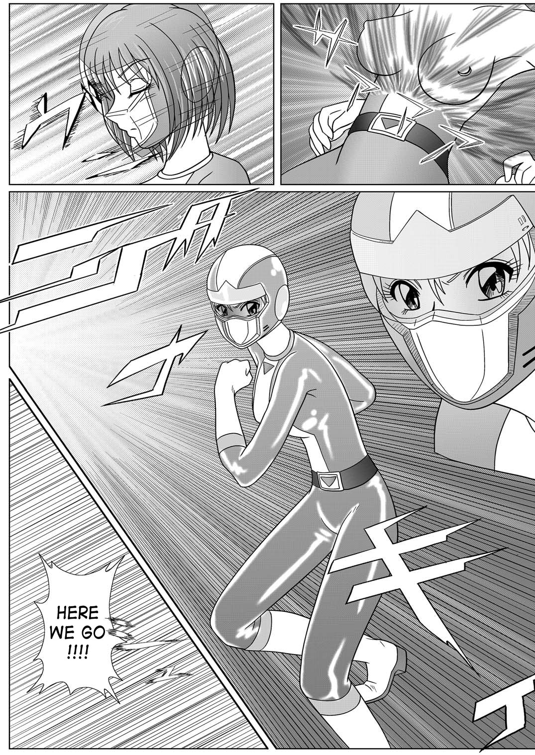 Tokubousentai Dinaranger ~Heroine Kairaku Sennou Keikaku~ Vol. 01 page 12 full