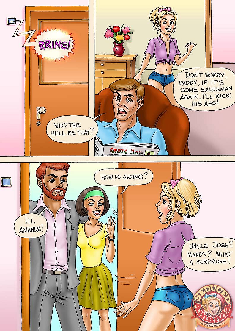 Amanda - Beach Adventure page 1 full