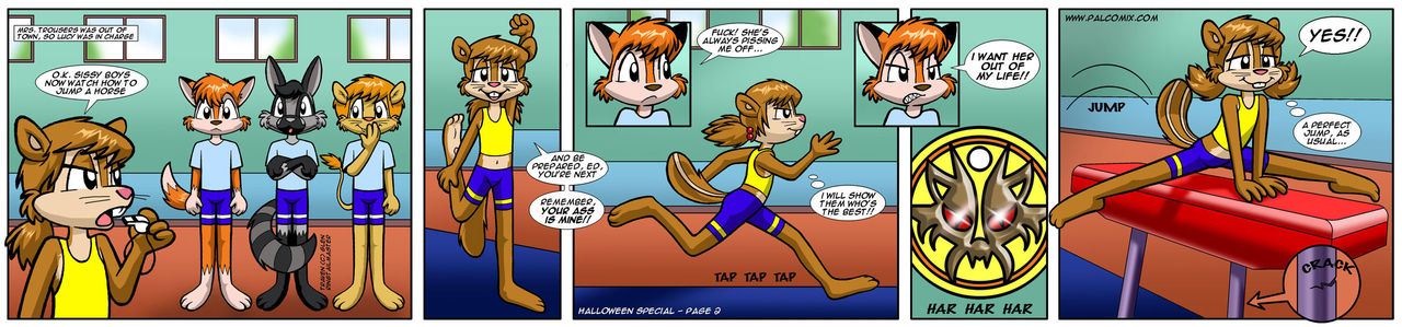 School Days: Halloween Special 1-2 page 3 full