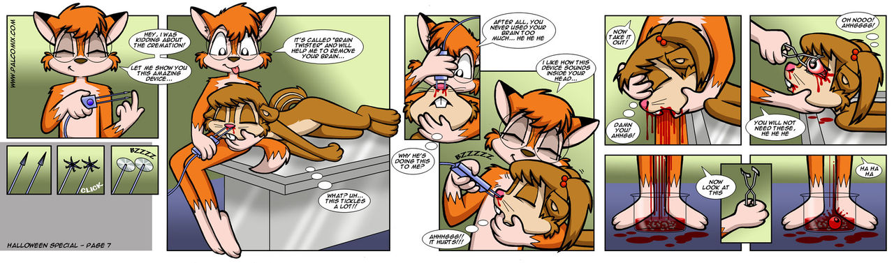 School Days: Halloween Special 1-2 page 8 full