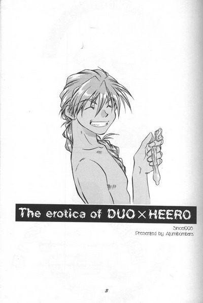 Love&sup2; South Pole of Heero Show #1   YAOI page 2 full