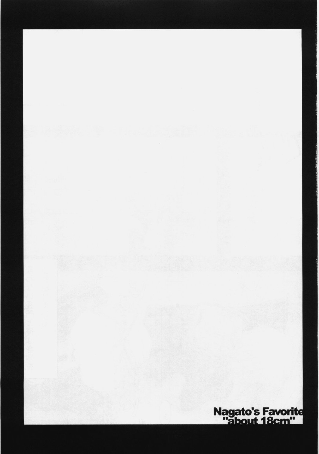 Nagato's Favorite "about 18cm" page 3 full