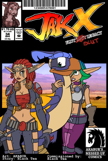 [Akabur (Rubaka)] Jak X Flut Slut Farm Part 01 (Jak and Daxter) cover