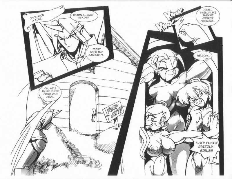 Goldie Cock And Th'Three Bares page 1 full