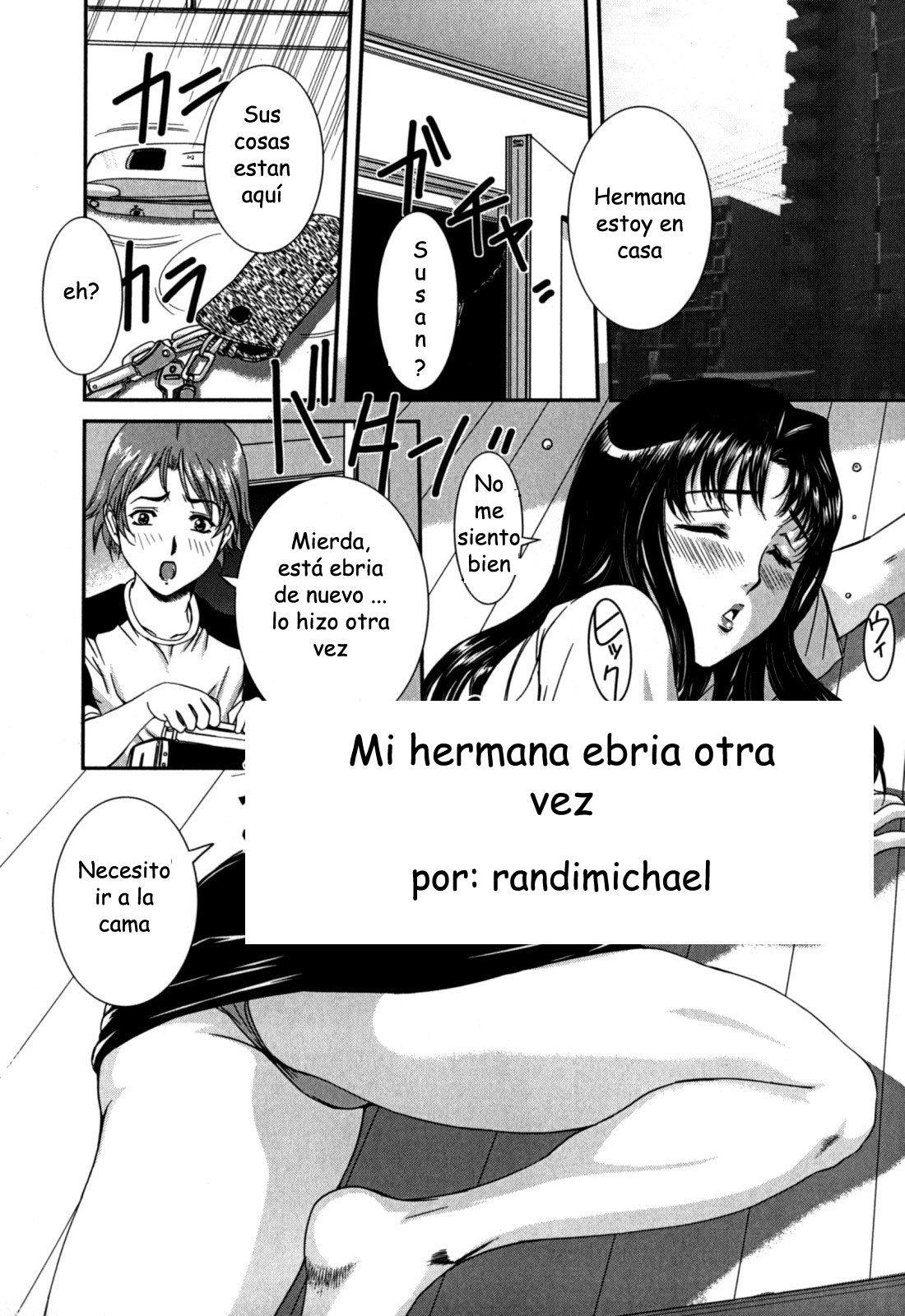 Mi hermana ebria Otra vez !!! page 1 full