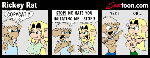 Animated Rickey Rat Comic Strips page 1 full