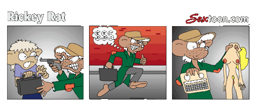 Animated Rickey Rat Comic Strips page 11 full