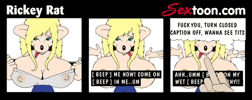 Animated Rickey Rat Comic Strips page 6 full