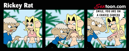 Animated Rickey Rat Comic Strips page 9 full