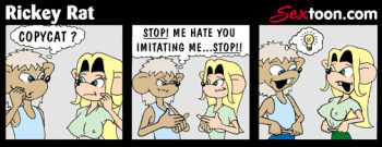 Animated Rickey Rat Comic Strips cover