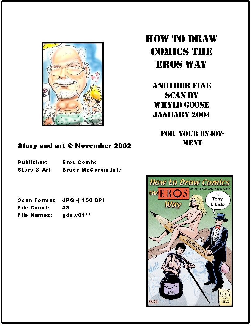 How to Draw Comics the EROS Way page 1 full
