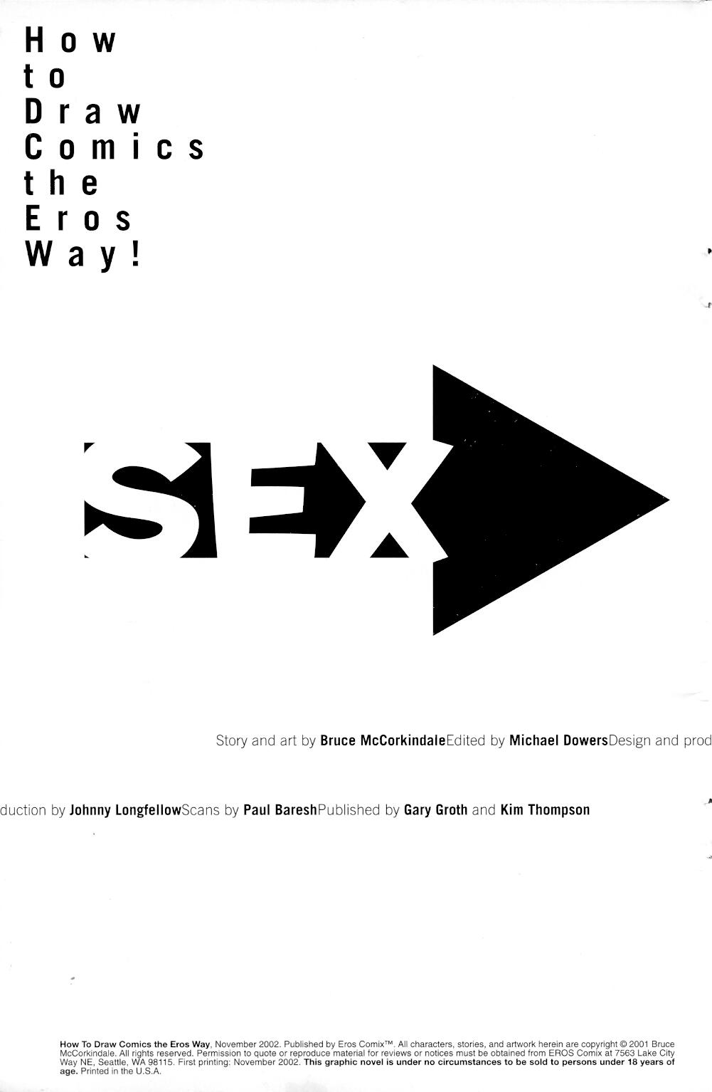How to Draw Comics the EROS Way page 3 full