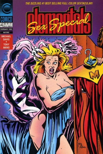 [Michael Davis] Elementals #4 cover